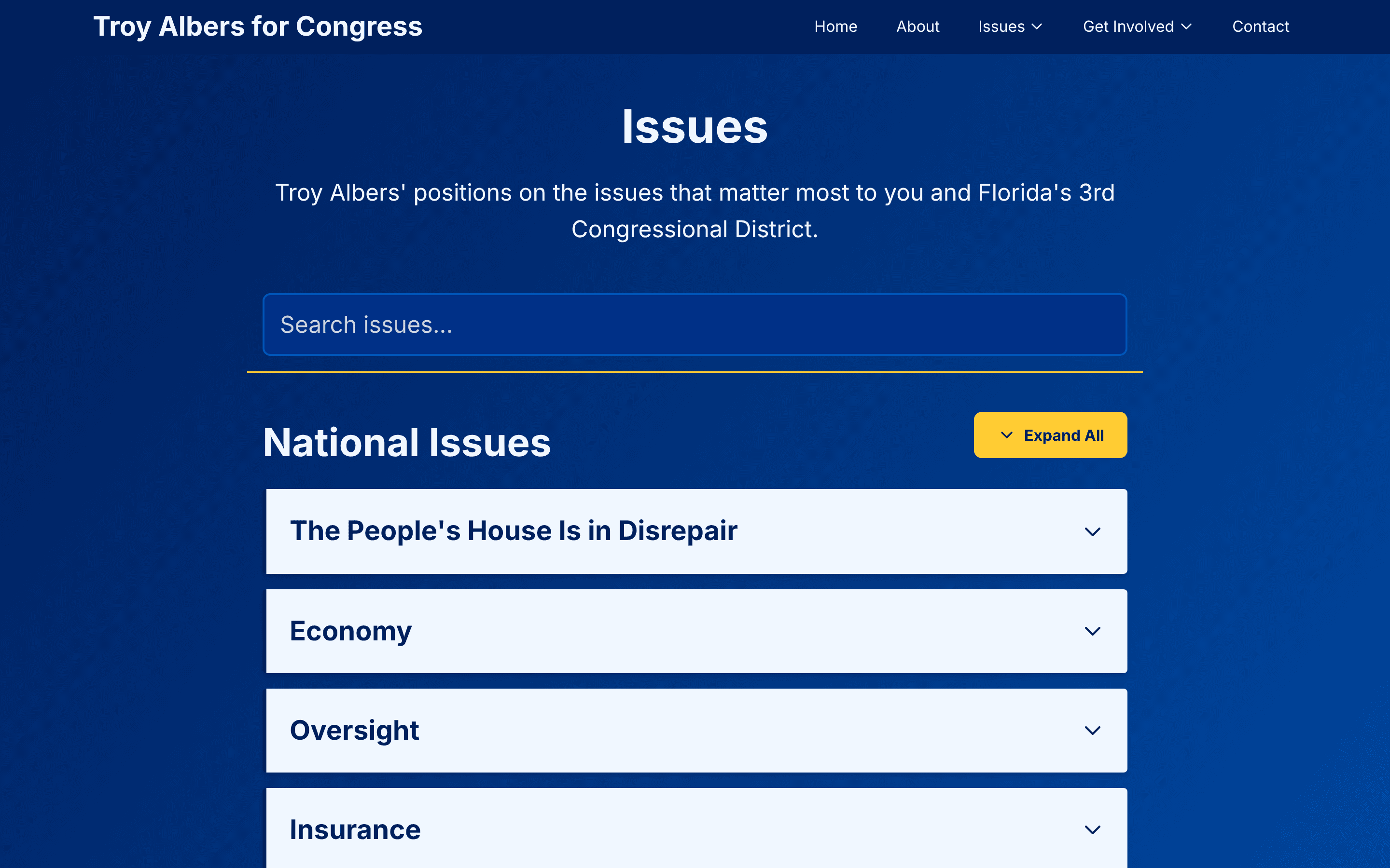 Policy positions, written for a phone screen.