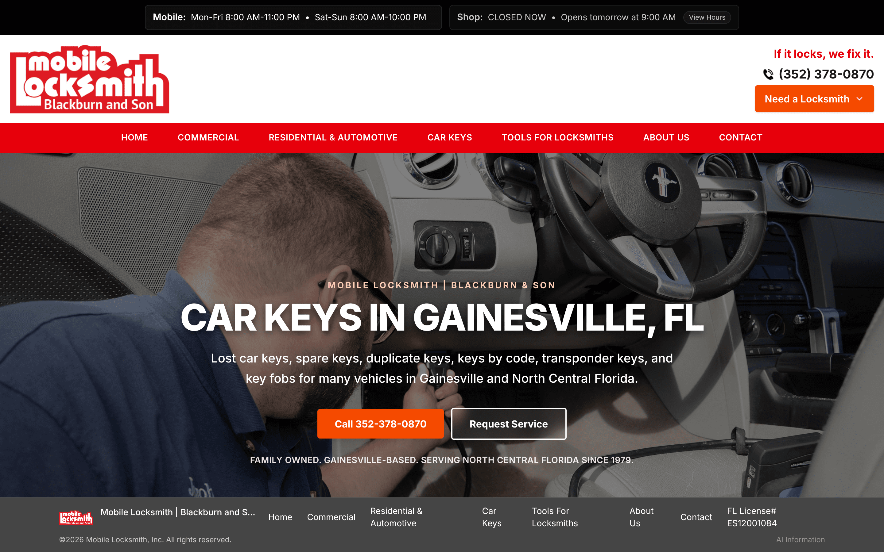 One page per service and area, written for search.